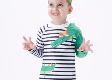 Παιδικό μαγιό 2 τεμάχια με αντηλιακή προστασία για αγόρι | ΜΑΡΕΝ - Energiers - 